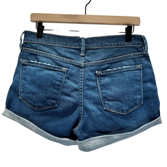 FRAME Shorts Le Cuttoff Denim Shorts Womens Size 28 Beach Weekend Made in USA - Picture 15 of 16
